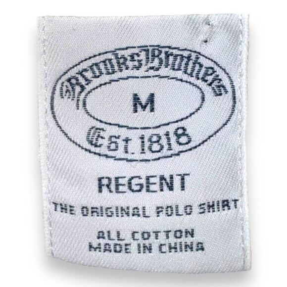 Brooks Brothers White Micro Palm Print Regent Oxford Shirt M - Picture 2 of 8